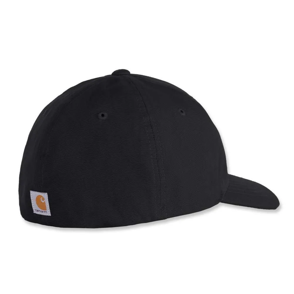 Carhartt&#x20;104298&#x20;Flex&#x20;Fit&#x20;Patch&#x20;Cap&#x20;-&#x20;Black