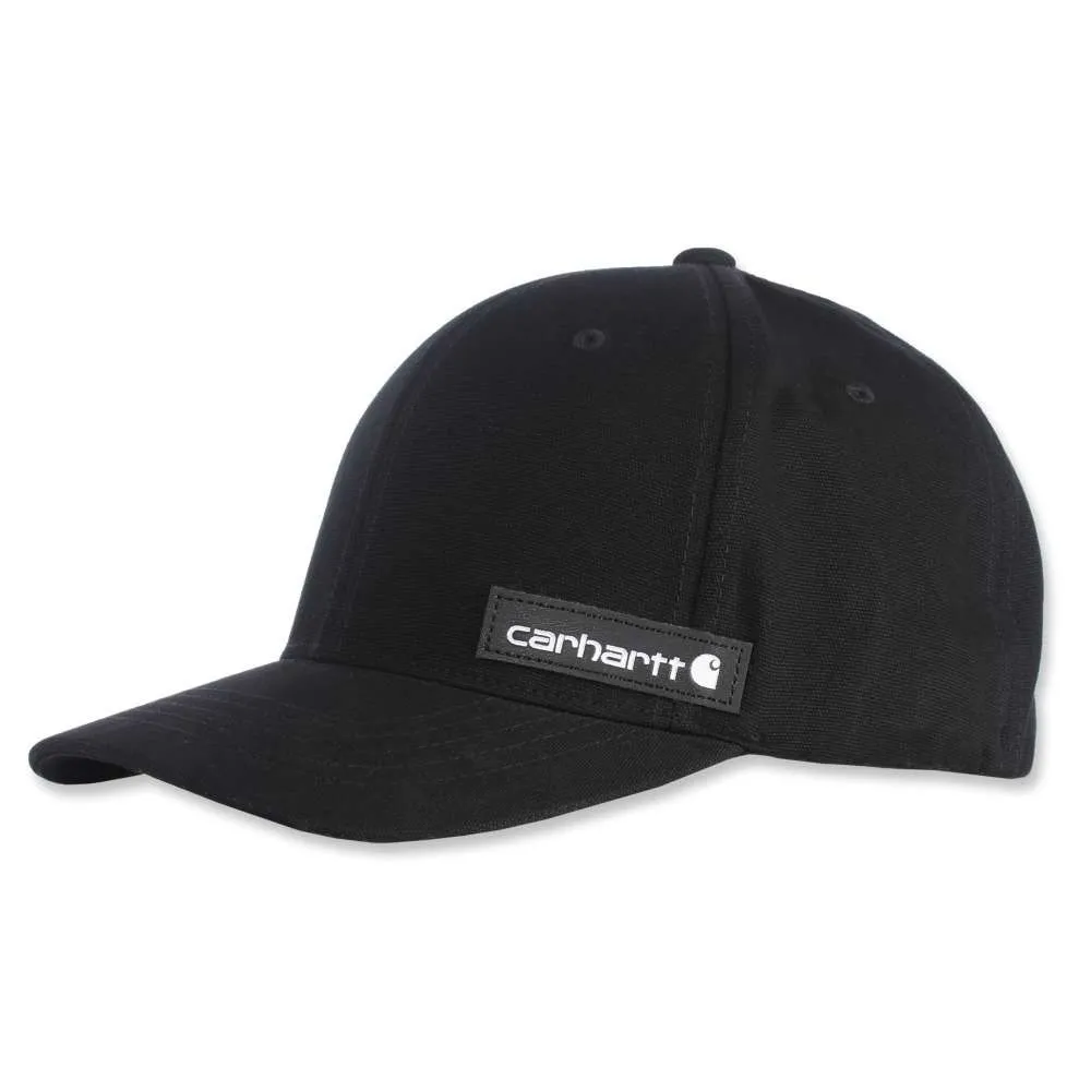Carhartt&#x20;104298&#x20;Flex&#x20;Fit&#x20;Patch&#x20;Cap&#x20;-&#x20;Black