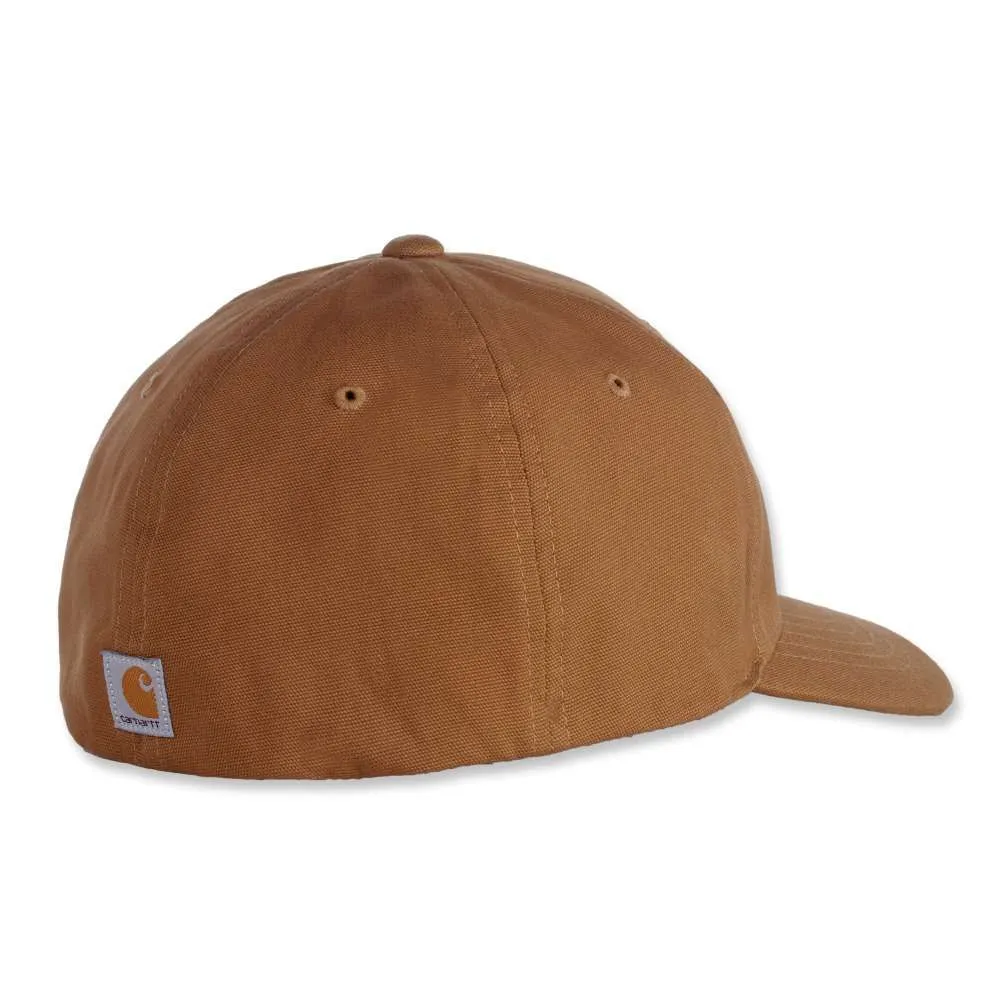 Carhartt&#x20;104298&#x20;Flex&#x20;Fit&#x20;Patch&#x20;Cap&#x20;-&#x20;Brown