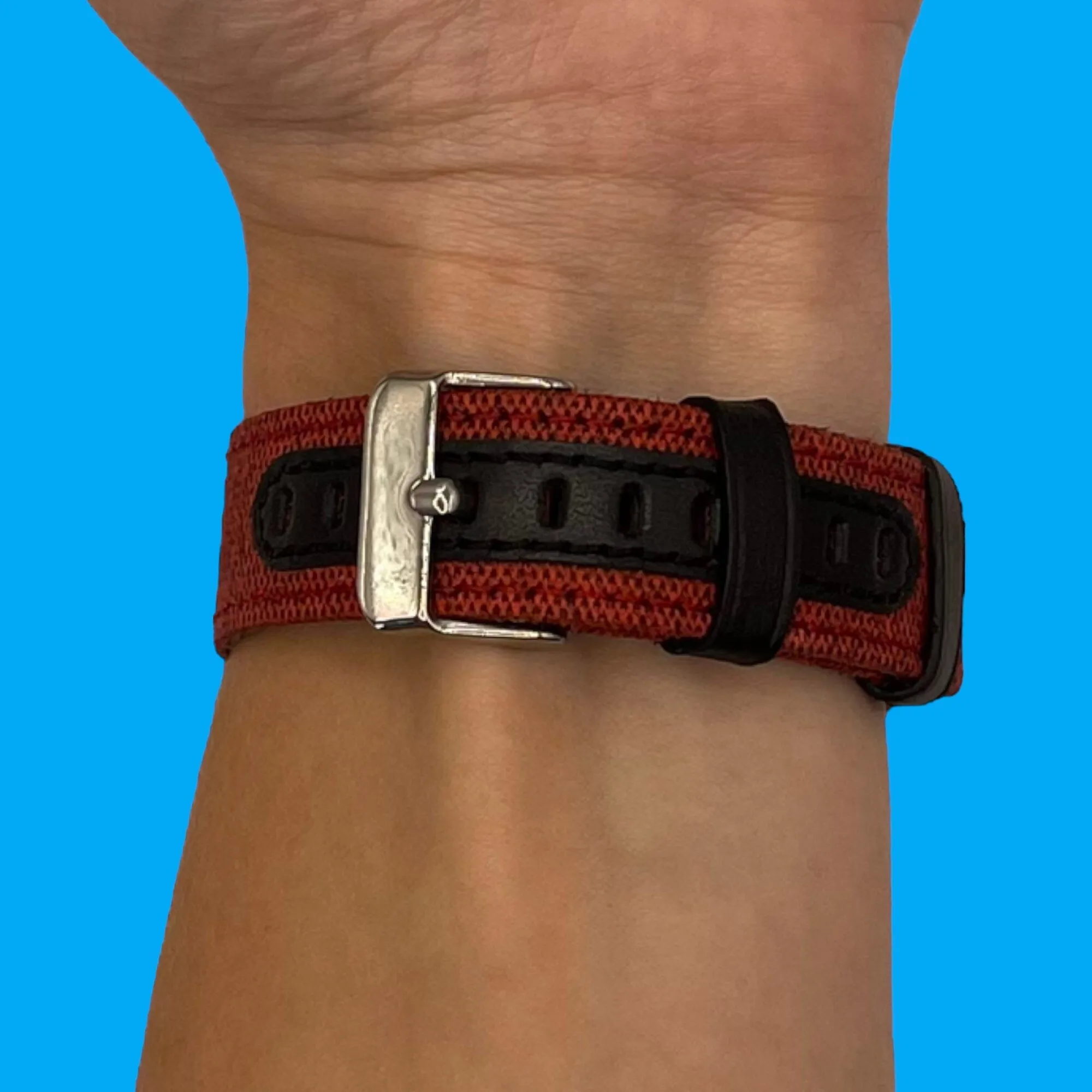 Denim & Leather Watch Straps Compatible with the Hugo Boss 22mm Range