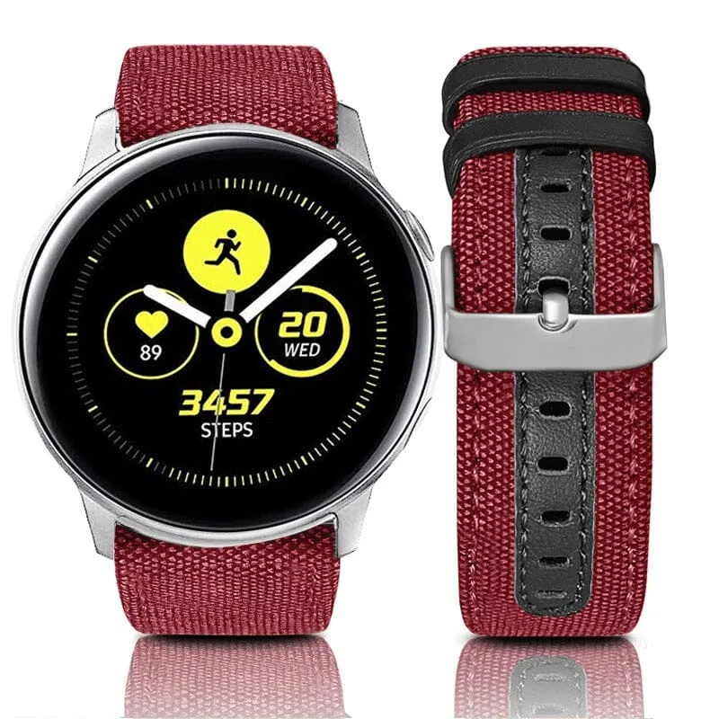 Denim & Leather Watch Straps Compatible with the Hugo Boss 22mm Range