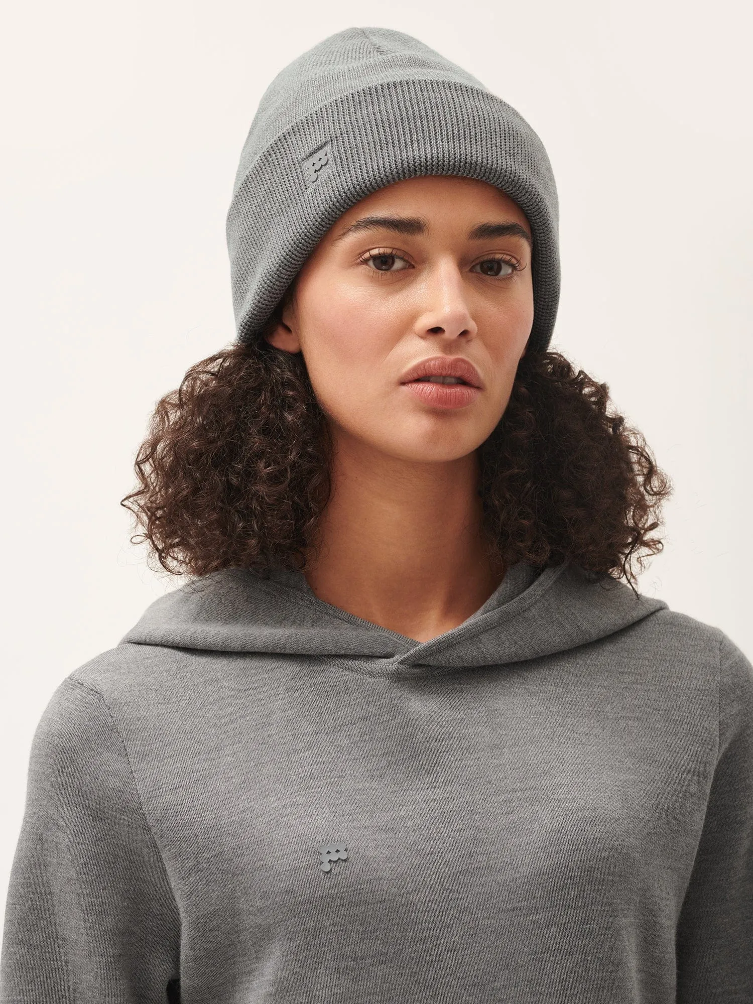 DNARegenerative Merino Wool Beanie—grey marl