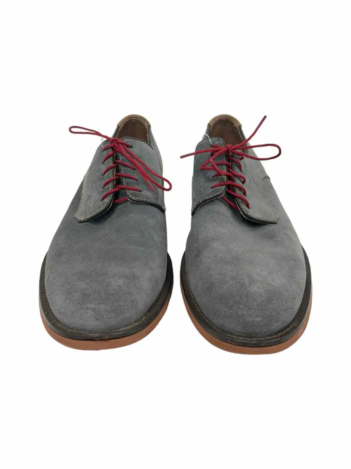 JOHNSTON & MURPHY Gray SUEDE Shoe Size 9 Men's Shoes