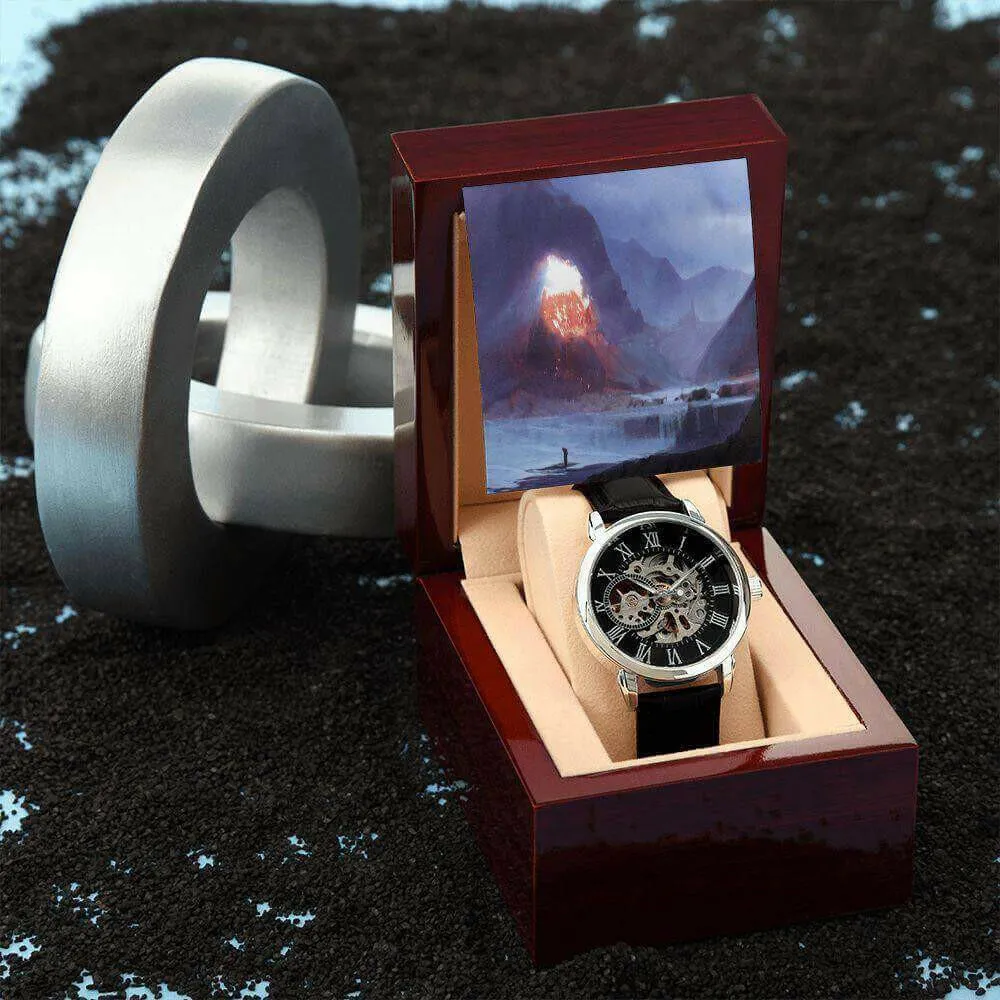Men's Openwork Watch