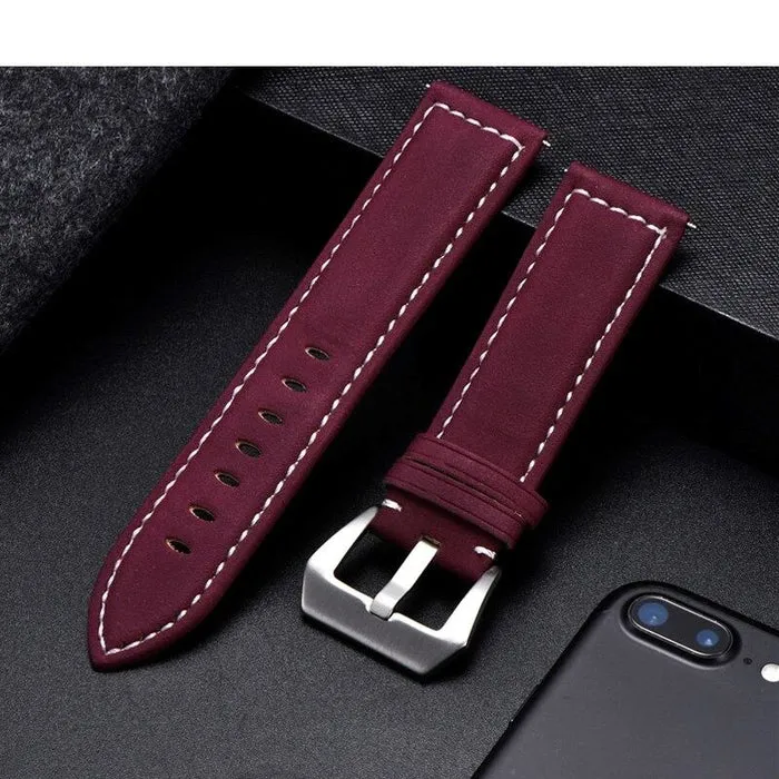 Retro Leather Straps Compatible with the Tommy Hilfiger 22mm Range