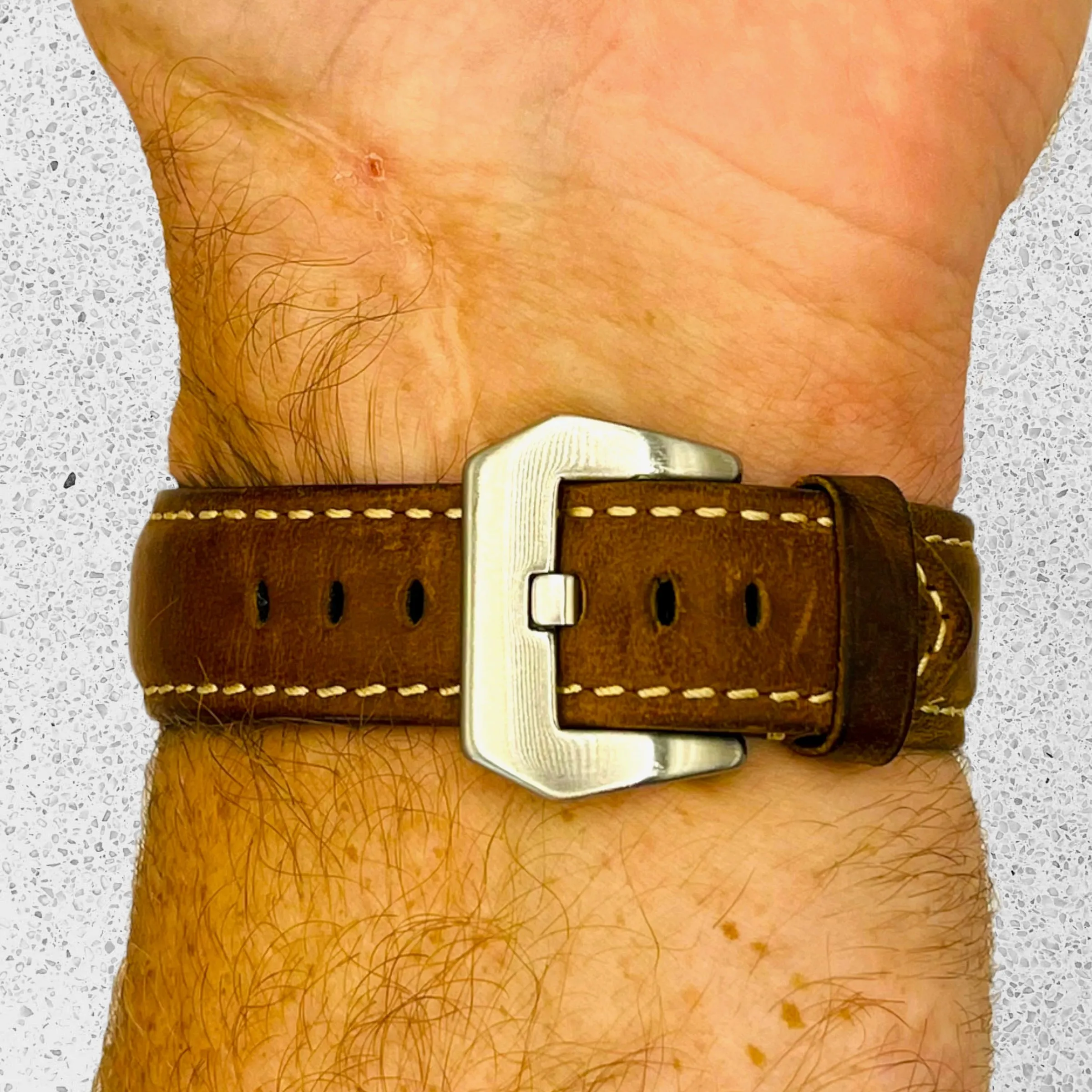 Retro Leather Straps Compatible with the Tommy Hilfiger 22mm Range