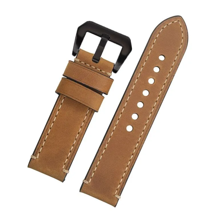 Retro Leather Straps Compatible with the Tommy Hilfiger 22mm Range