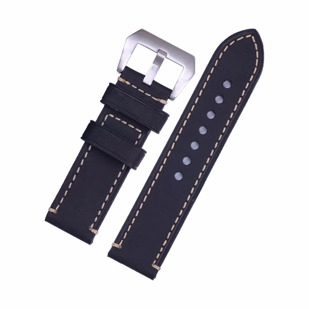 Retro Leather Straps Compatible with the Tommy Hilfiger 22mm Range