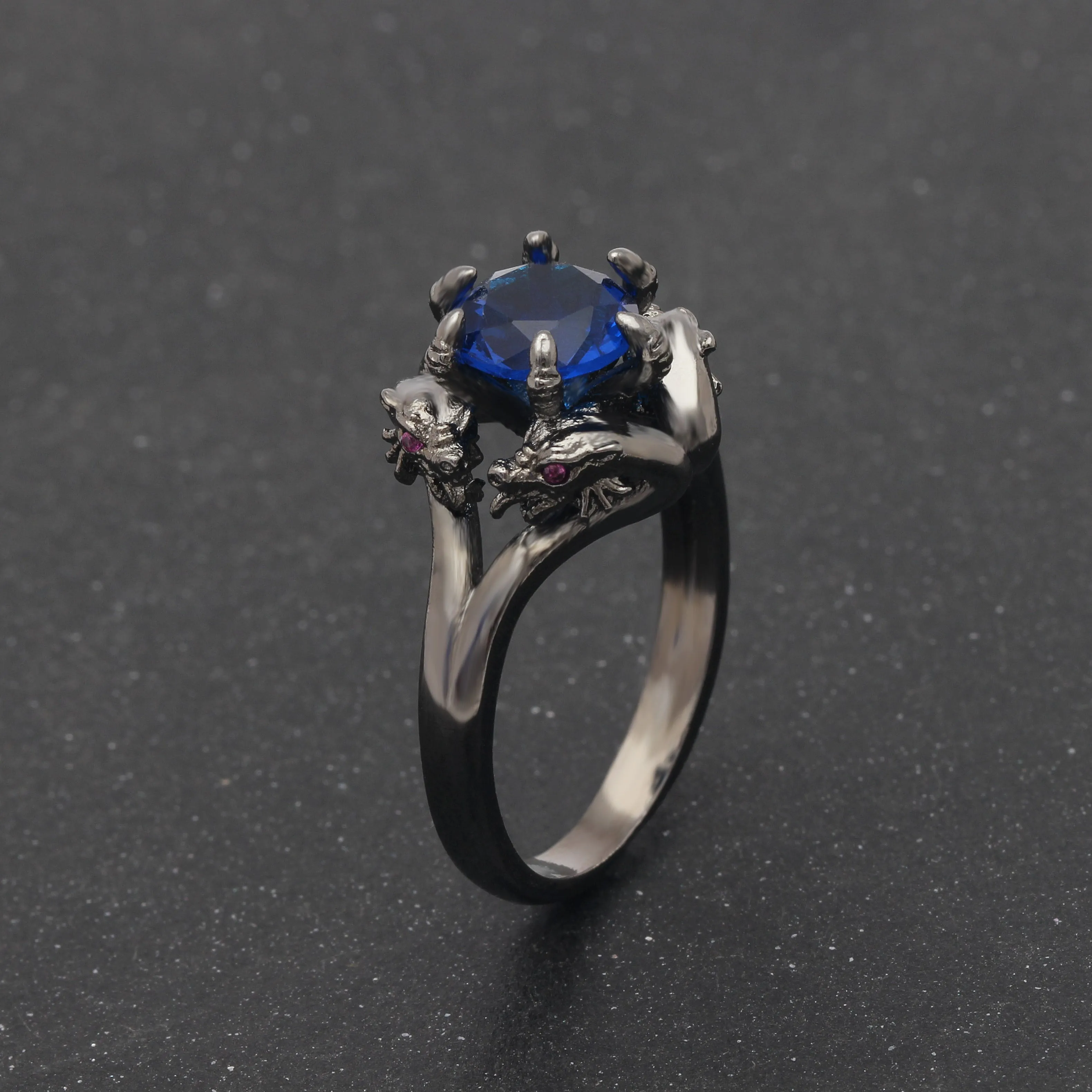 Sea Dragons' Gem Ring