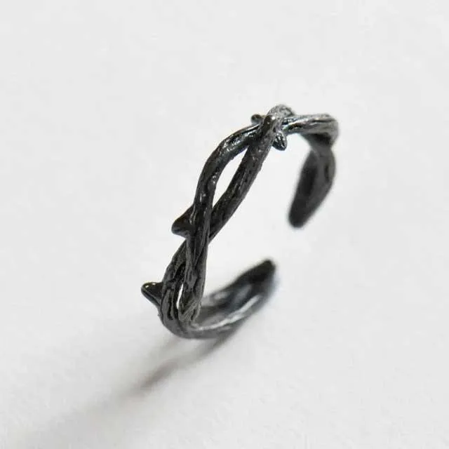 The Enchanted Rose Couple Rings