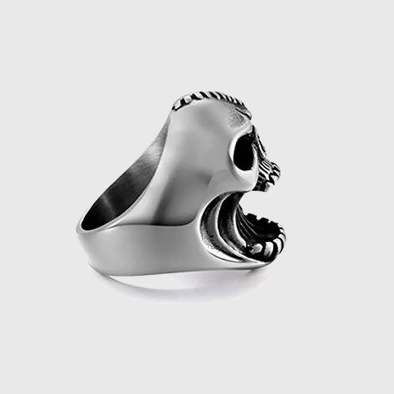 The Last Laugh Skull Ring