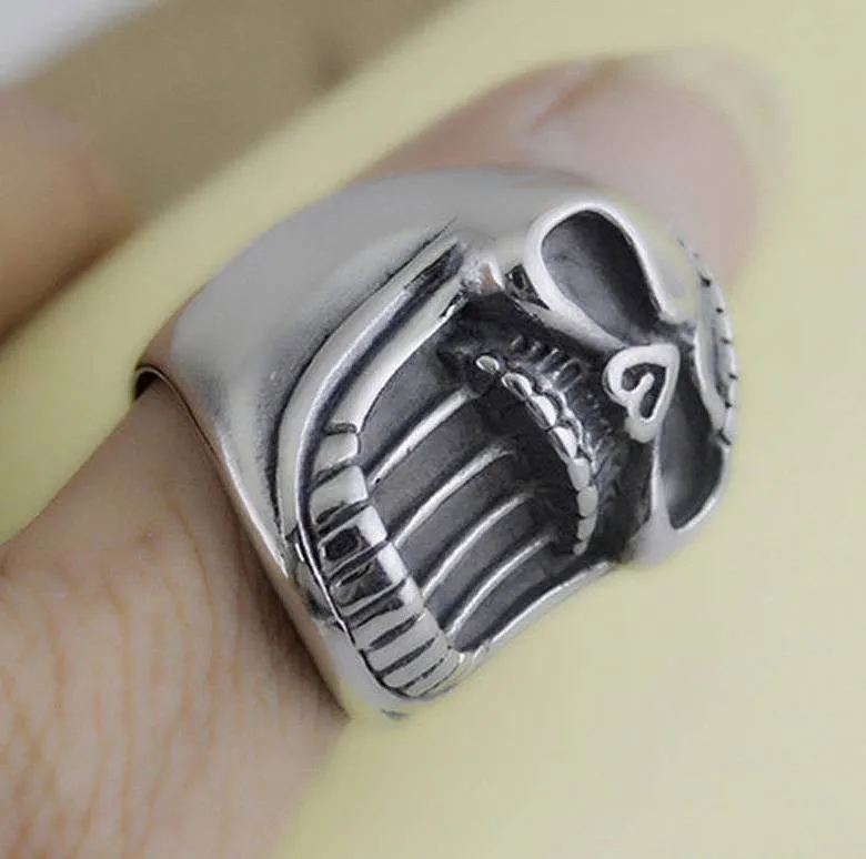 The Last Laugh Skull Ring