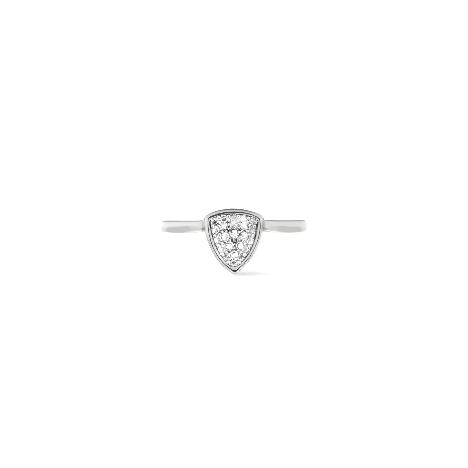 Thyra - Pave Concave Ring