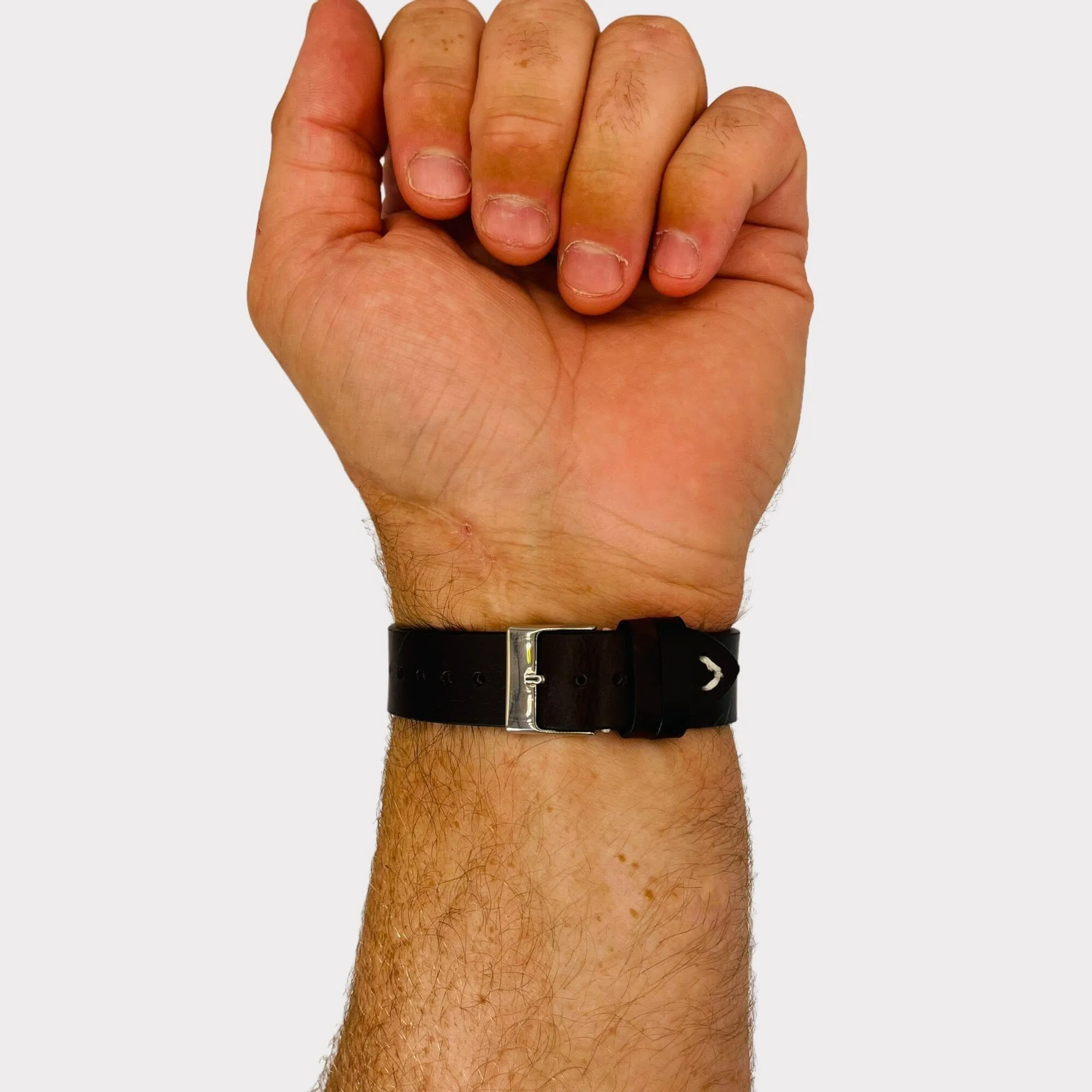 Vintage Oiled Leather Watch Straps Compatible with the Hugo Boss 22mm Range
