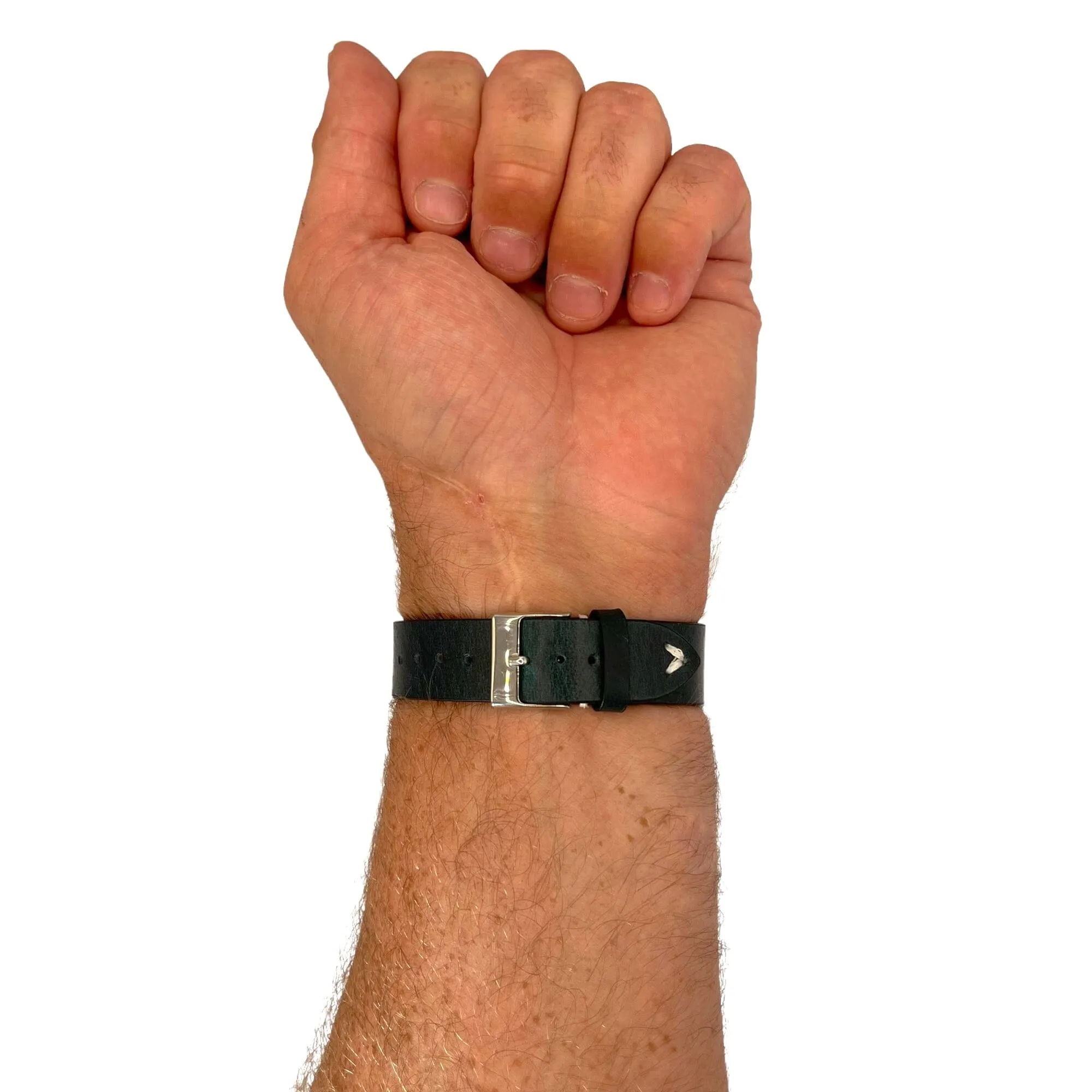Vintage Oiled Leather Watch Straps Compatible with the Hugo Boss 22mm Range