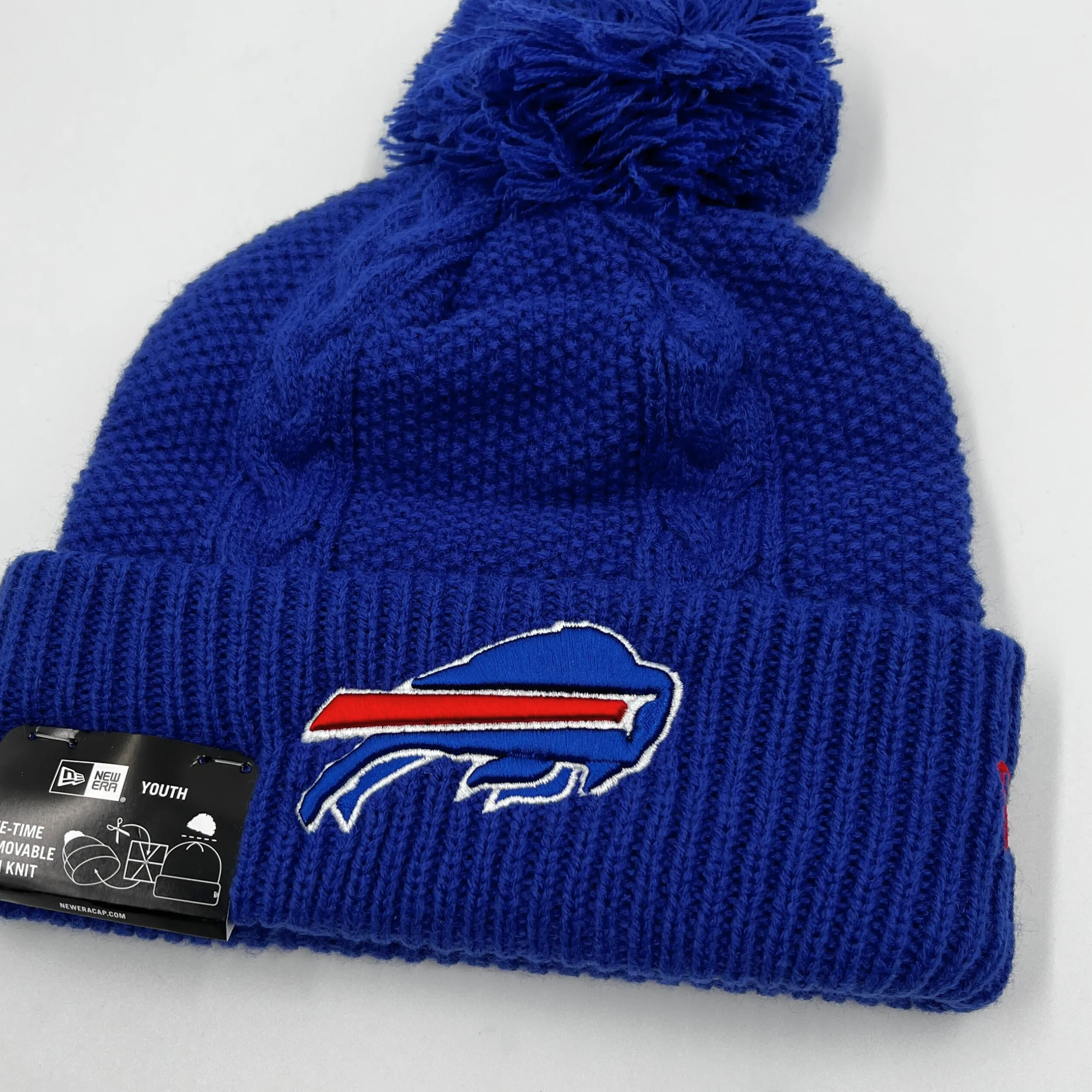 Youth New Era Buffalo Bills Royal Blue Knit Hat